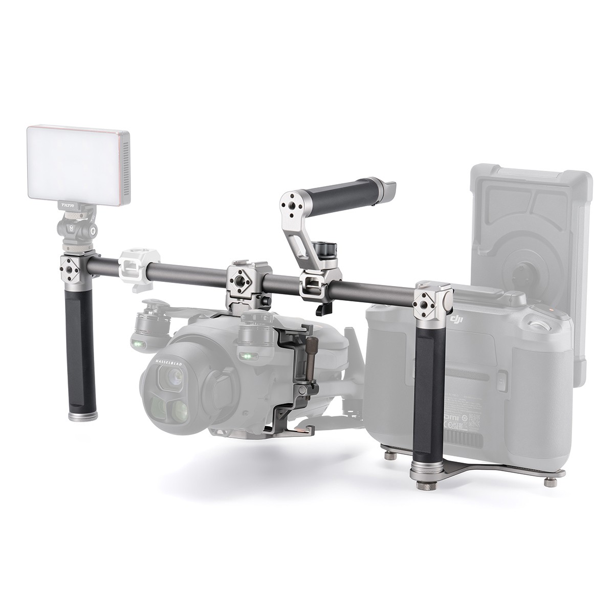 Tilta Handheld Support System for DJI Mavic 4 Pro Drone, Titanium White