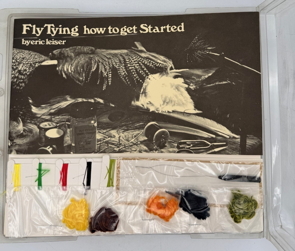 Fly Tying Fly Fishing Kit with Book by Eric Leiser - How to Get Started