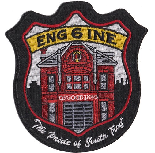 Troy, NY  Engine 6 Pride of South Troy Osgood 1890 Fire Patch NEW .