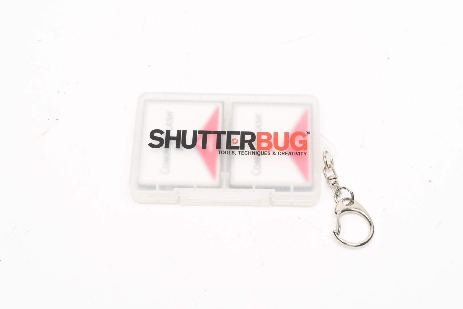 2x 32MB CF Compact Flash Cards in Dual Case, Formatted, Clean