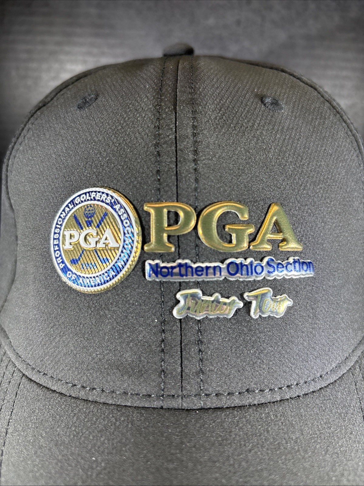 PGA Northern Ohio Section Junior Tour Adjustable Black Ahead Mid Fit Free Ship