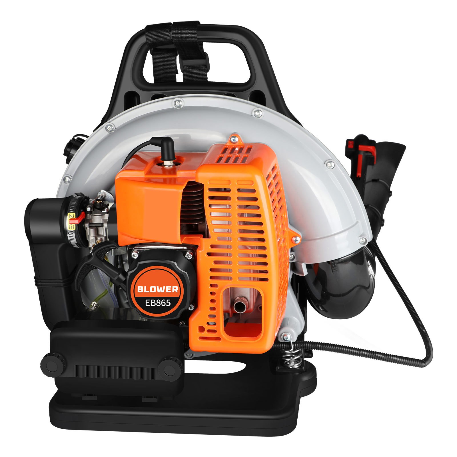 ✅2026 New 63CC 2-Stroke Backpack Gas Leaf Blower 665CFM 3HP Lawn Grass Blower