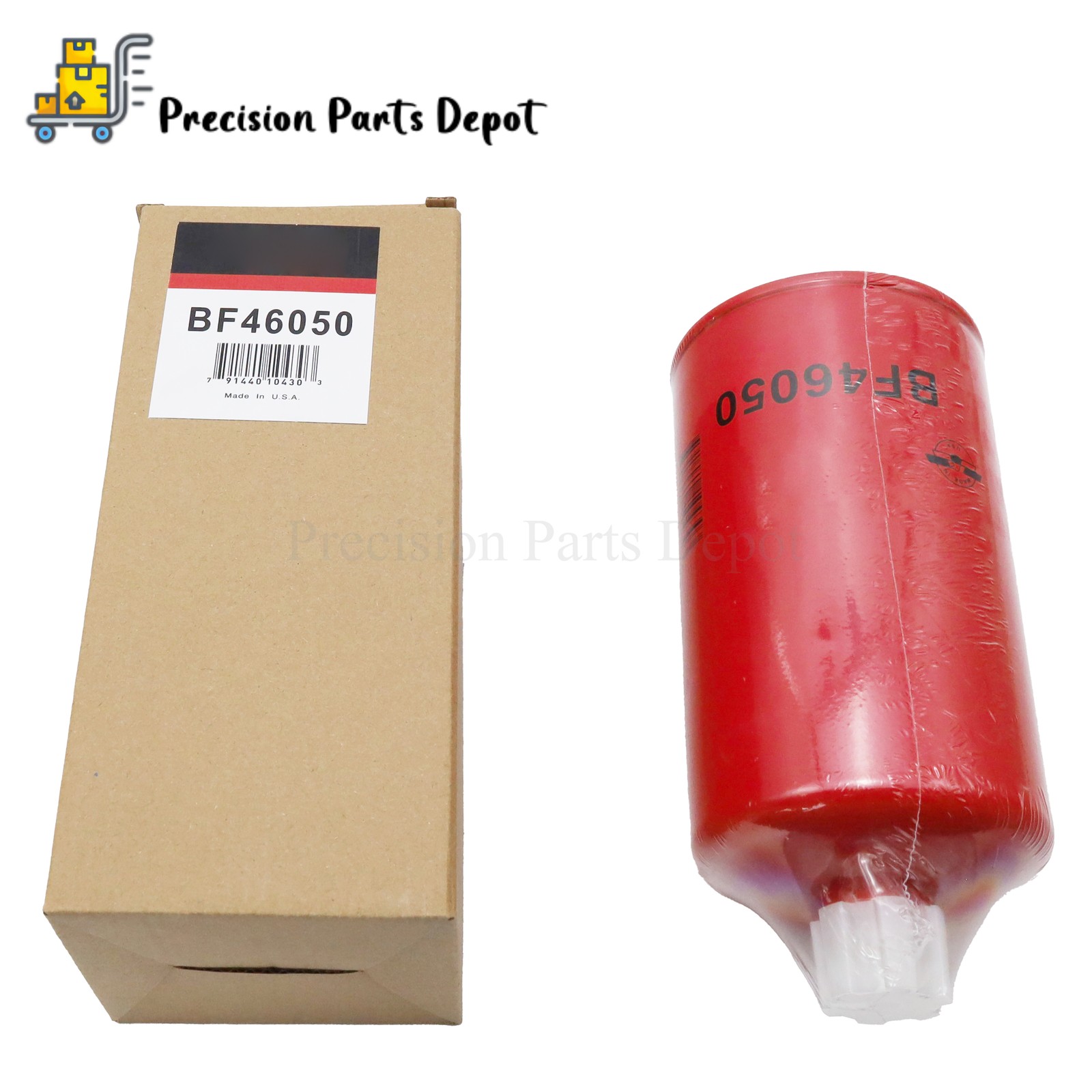 BF46050 For Baldwin Spin-On Fuel Filter Replace 236260 4130241 4130650 4664177