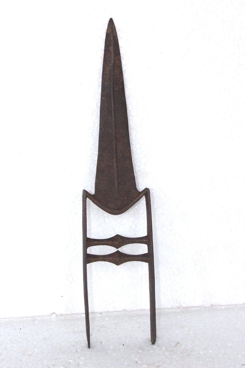 Steel Katar Dagger Tiger Knife 1900s Old Indian Antique Rare Hand Forged PE-62