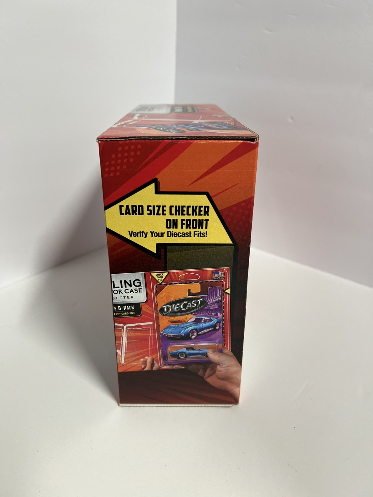 Sterling Protector Case Mainline 6 Pack Gift Box for Hot Wheels & Matchbox Basic