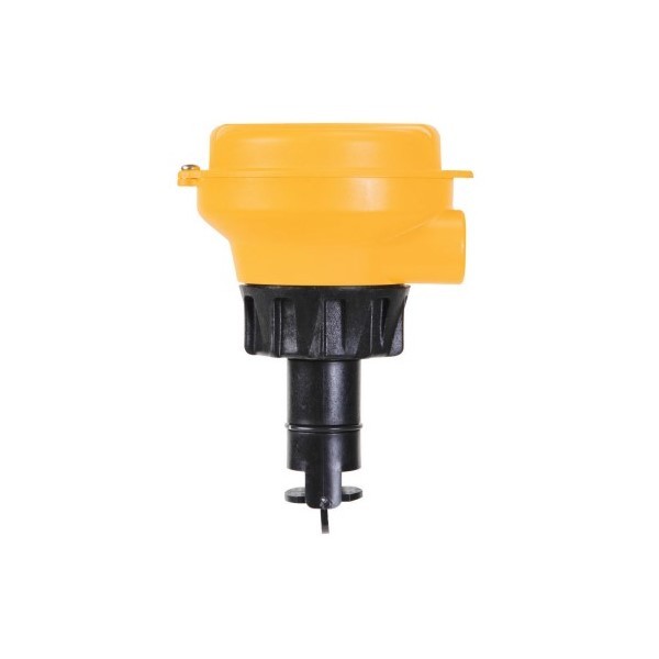 GF Piping Systems 3-2537-1C-T0 Paddlewheel Flowmeter, Pulse Divider, DCR, PVDF