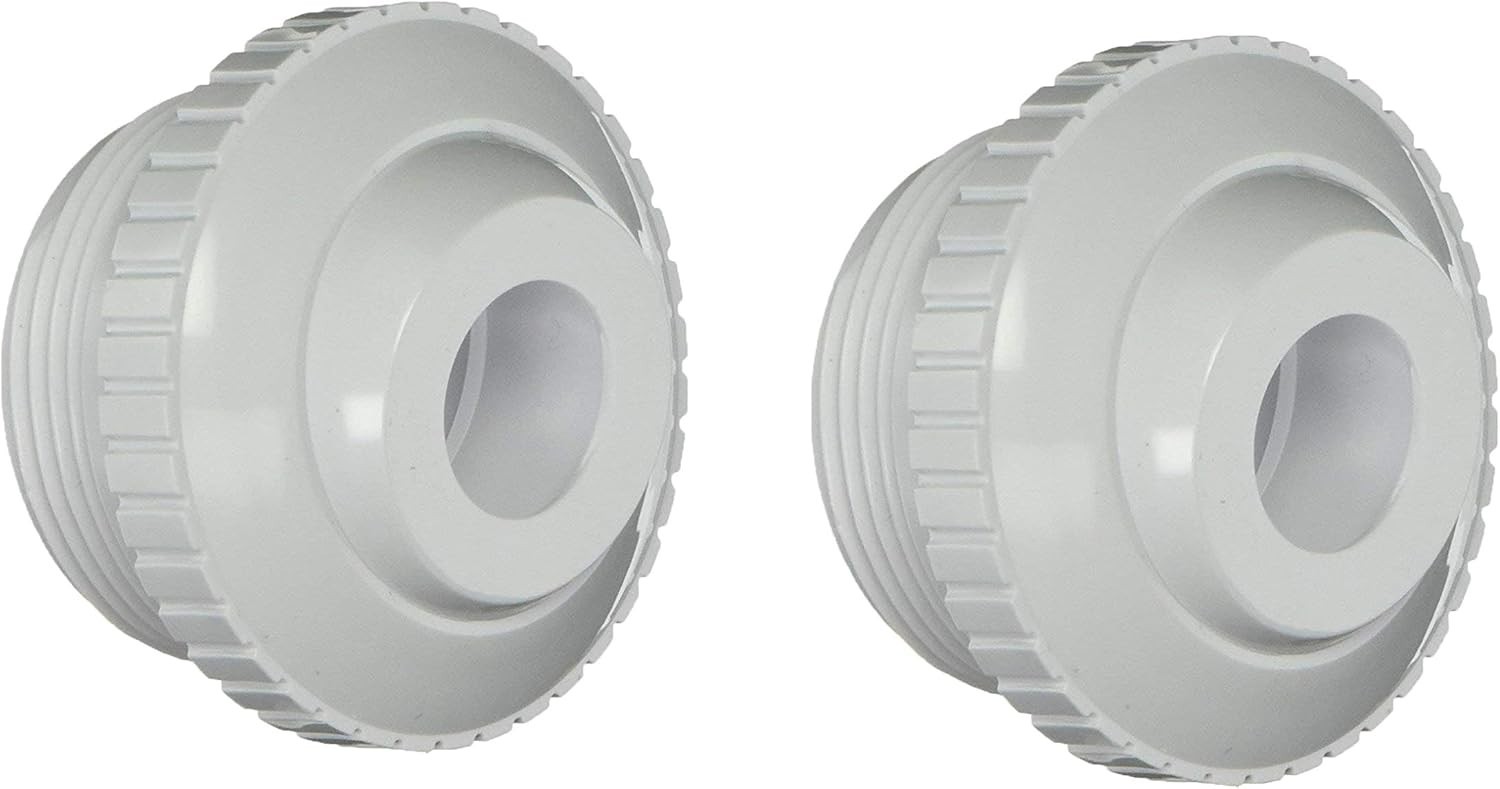 2-Pack Hydrostream Return Jets with Adjustable Eyeball for Pools & Spas