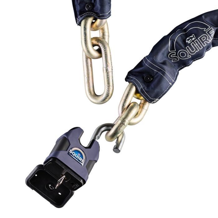 Squire Colossus 19mm Chain SS80CS Motorcycle Chain and Padlock Sold Secure