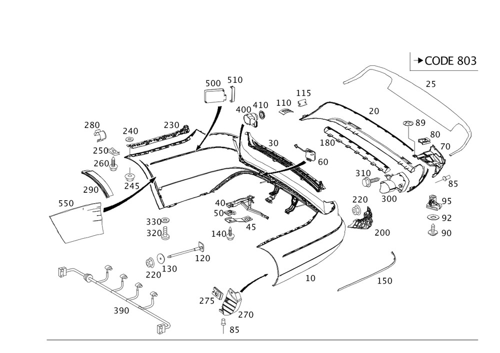 Genuine Mercedes-Benz Pan Head Screw 006-990-06-12