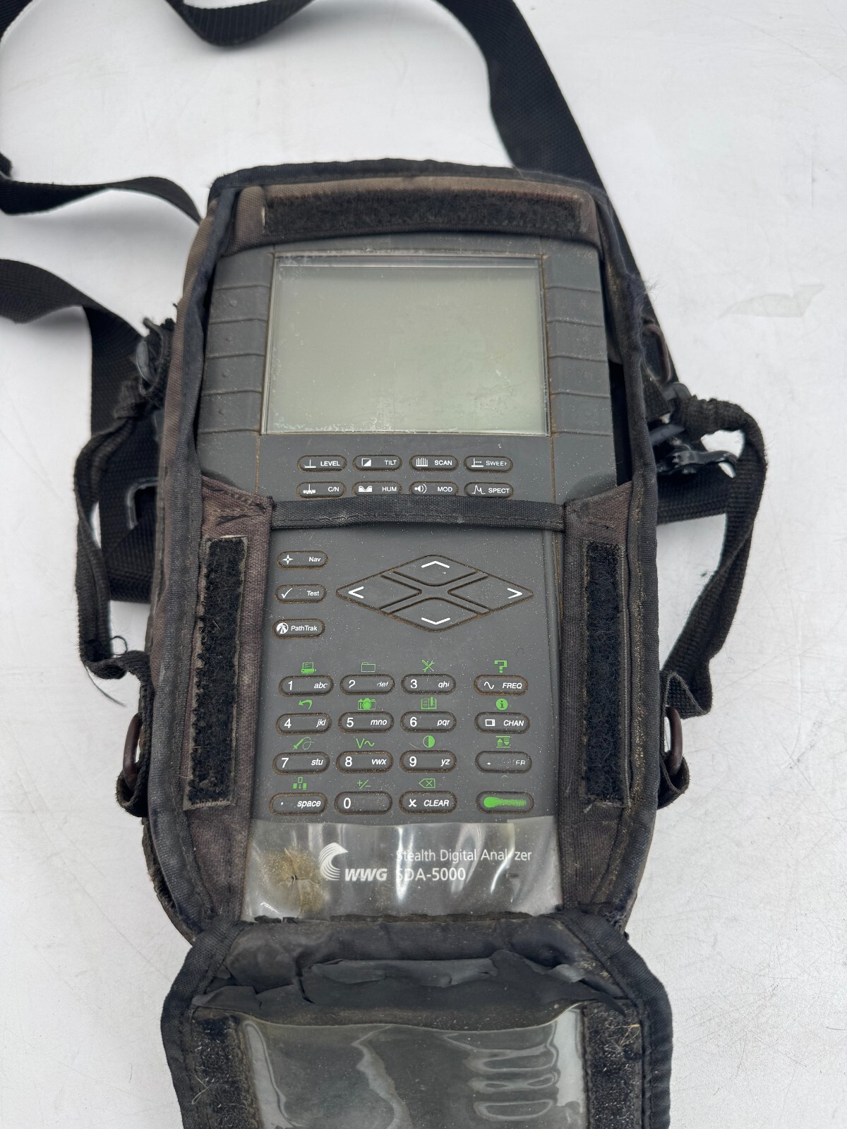 WWG SDA-5000 Stealth Digital Analyzer Cable tester Black READ AS IS