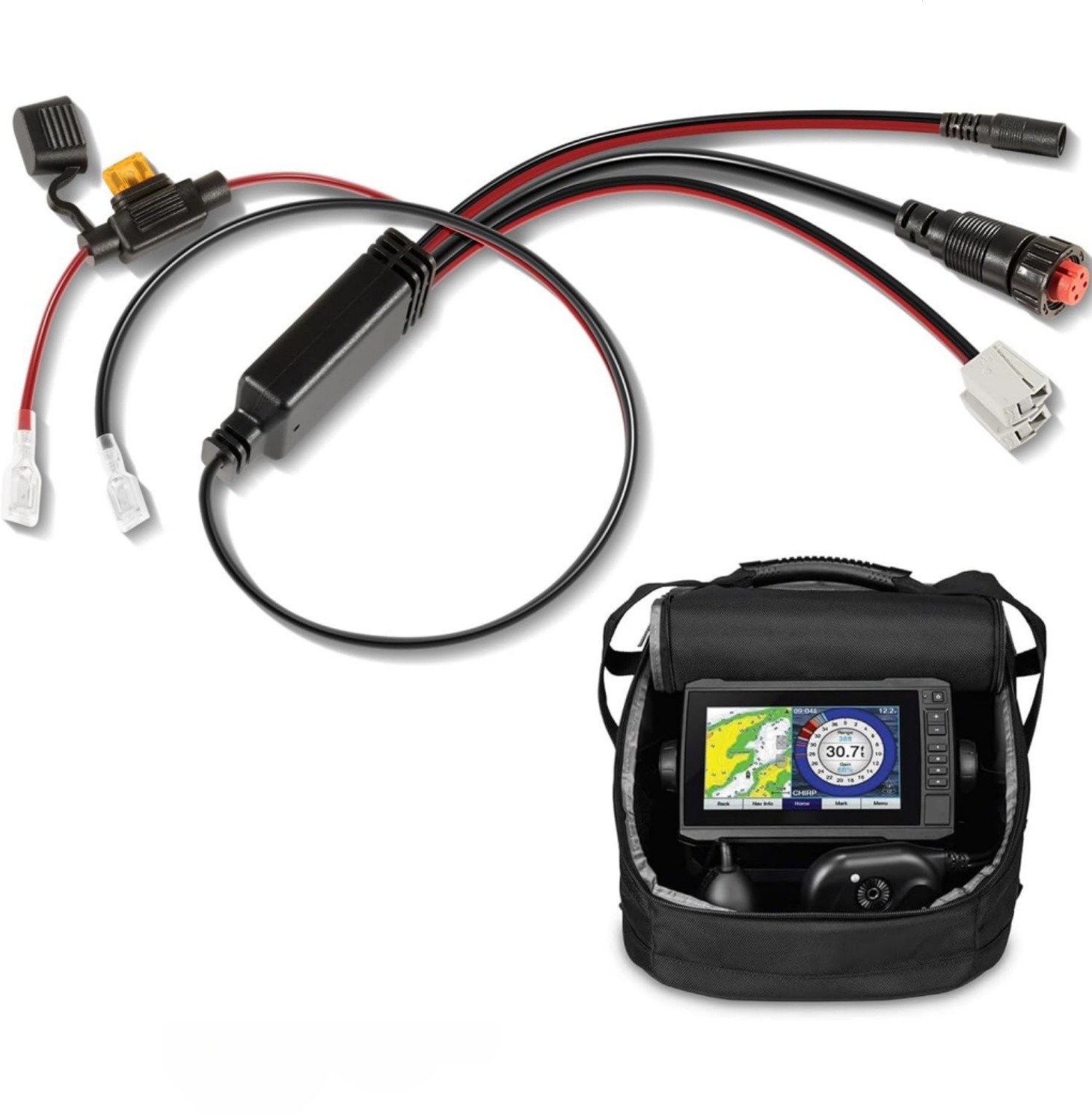 Replacement for Garmin 010-12676-35 All-in-One Black Power Cable Adapter Cord