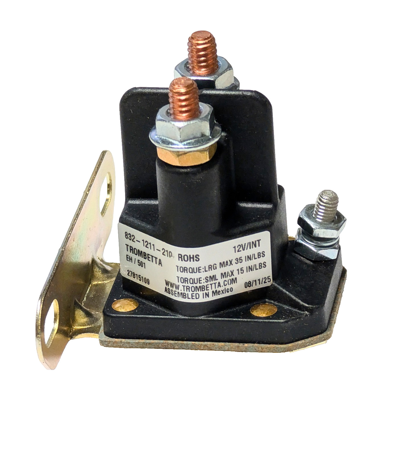Genuine OEM Trombetta 832-1211-210, 12V Starter Solenoid for Hustler 030817 More