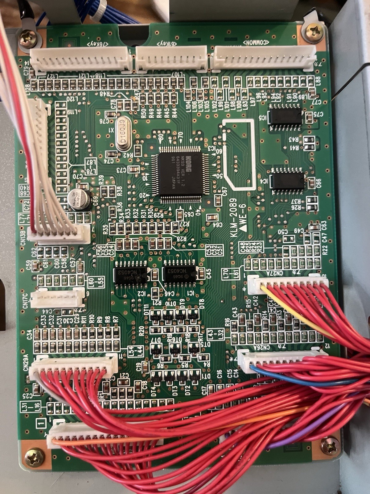 KORG Triton Classic Original Scan board KLM-2089