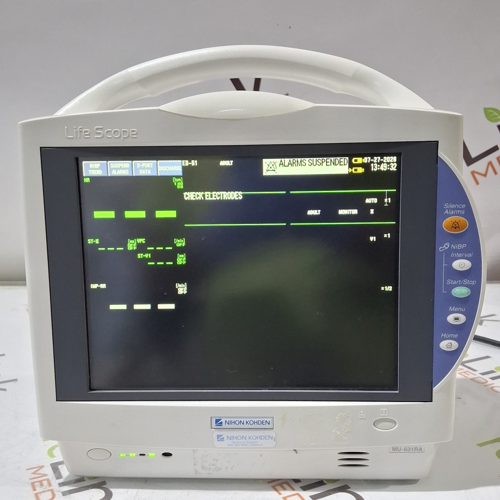 Nihon Kohden Life Scope BSM-6301A Patient Monitor