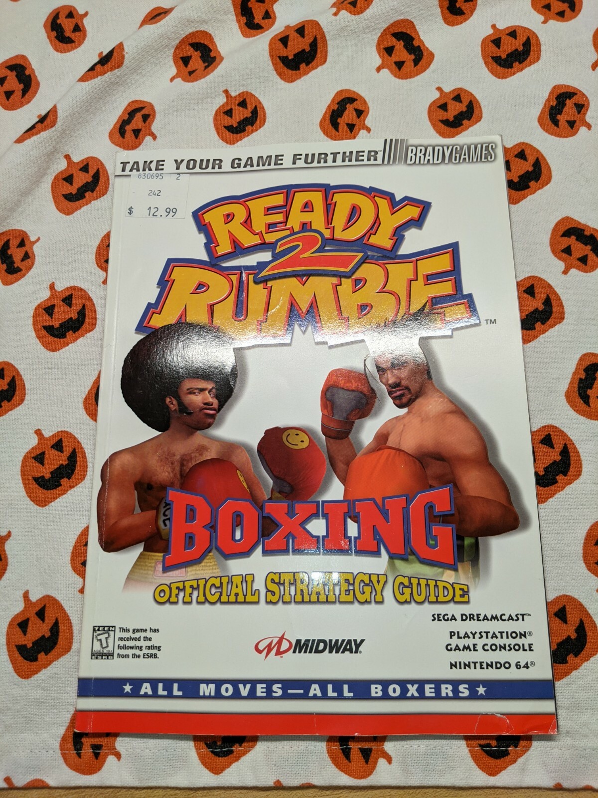 Ready 2 Rumble Boxing Official Video Game Strategy Guide Brady Games Midway
