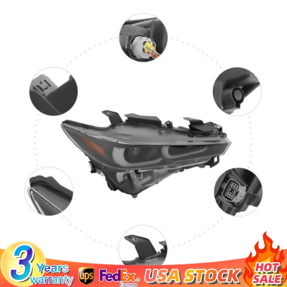 For 2022-2023 Mazda CX-5 Full LED Headlight Headlamp w/AFS Right Passenger Side