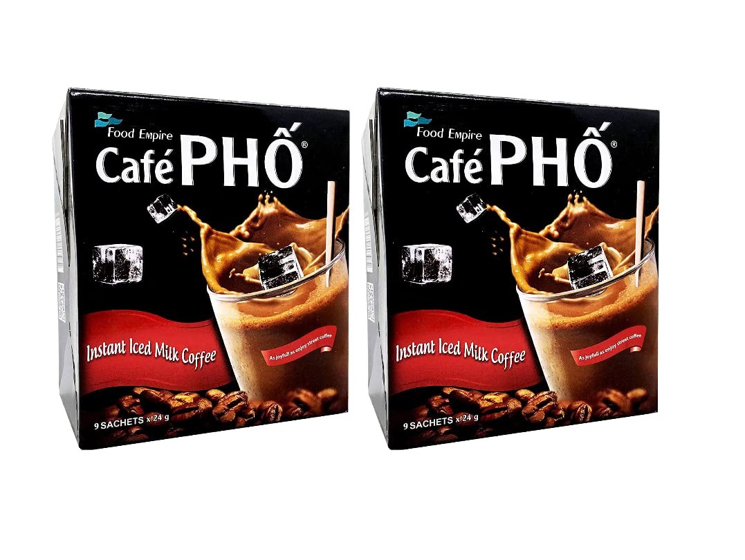 Cafe Pho Vietnamese 3in1 Instant Coffee Mix, Iced Milk Coffee, Cafe Sua Da, S...