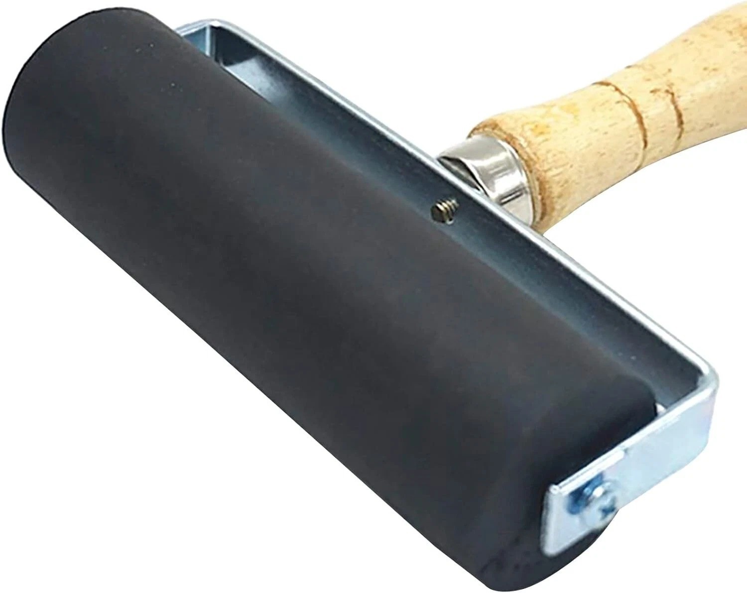 3 Pack Rubber Brayer Roller Hard Rubber Vinyl Roller for Printmaking Wallpapers
