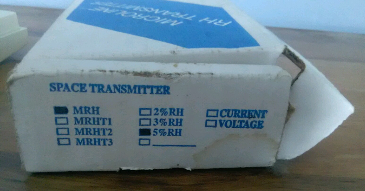 NEW! General Eastern Microline MRH 5% RH Transmitter MRH-5