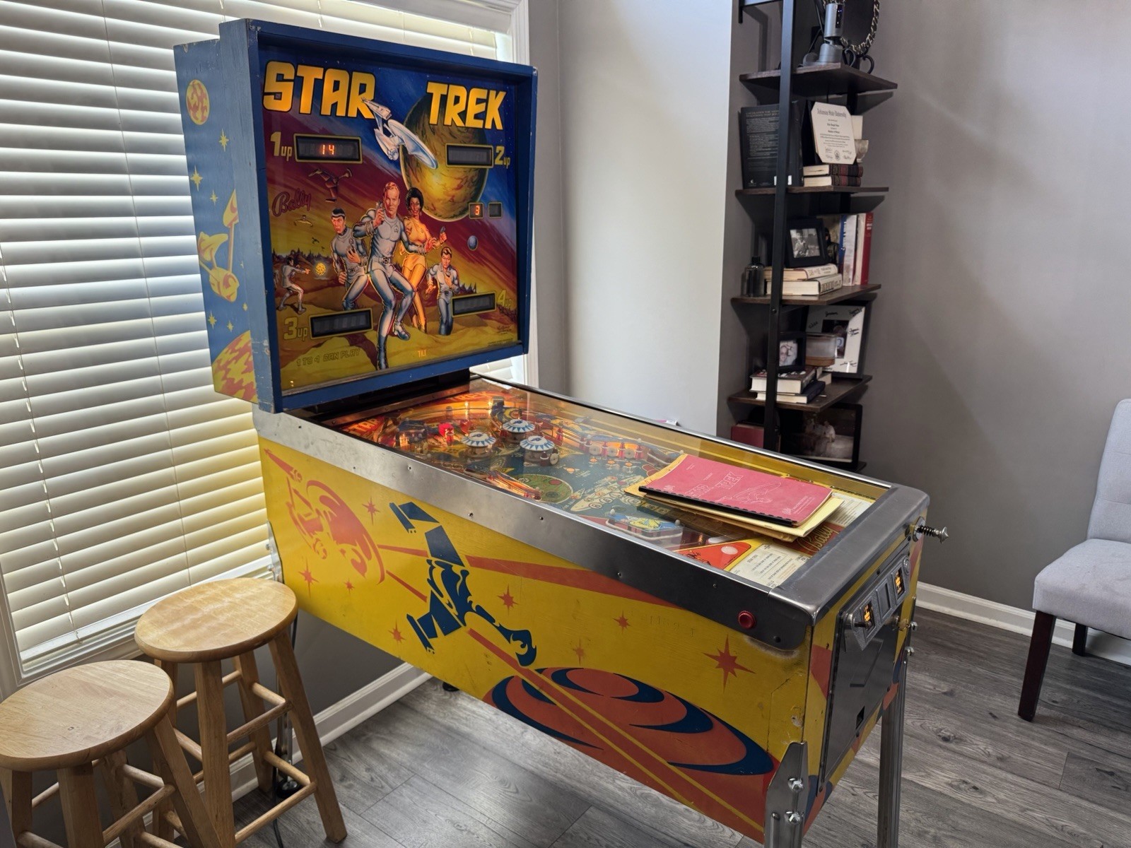 1978 Bally Star Trek Pinball Machine