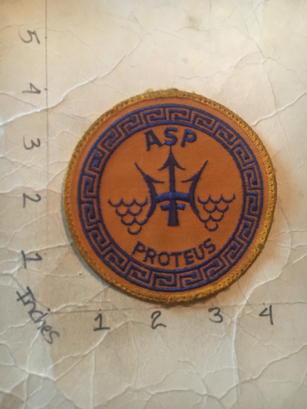US Navy ASP Advanced Signal Processor Aircraft patch 6/27/25