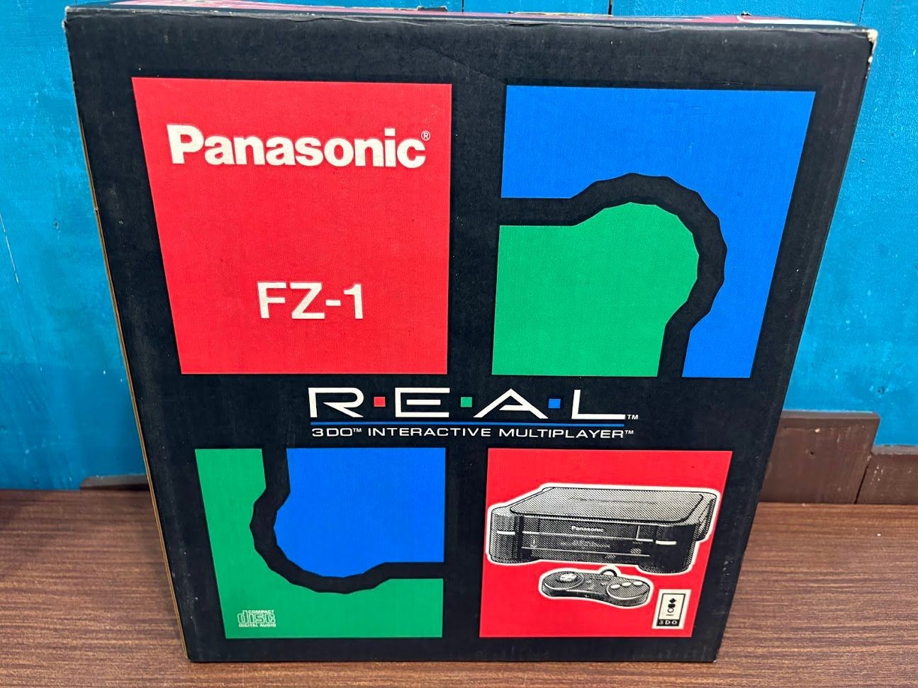Panasonic 3DO REAL FZ-1 Console AV Cable Game Tested Working A0664
