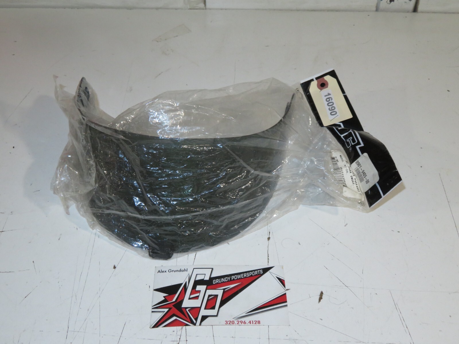 HJC	New OEM HJ-20 Pinlock Shield Dark Smoke	HHJ20G3004400 / 0901-9405-00