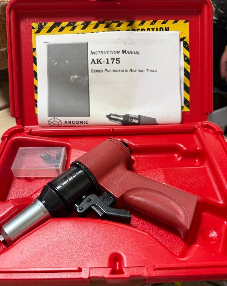 Huck HK-175a Ar- Hydraulic Installation Tool Riveter Power Set