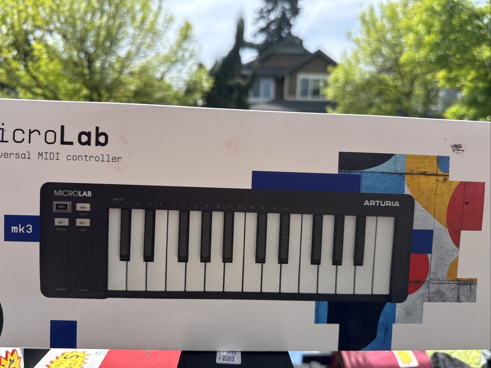 Arturia MicroLab mk3 MIDI Controller Black