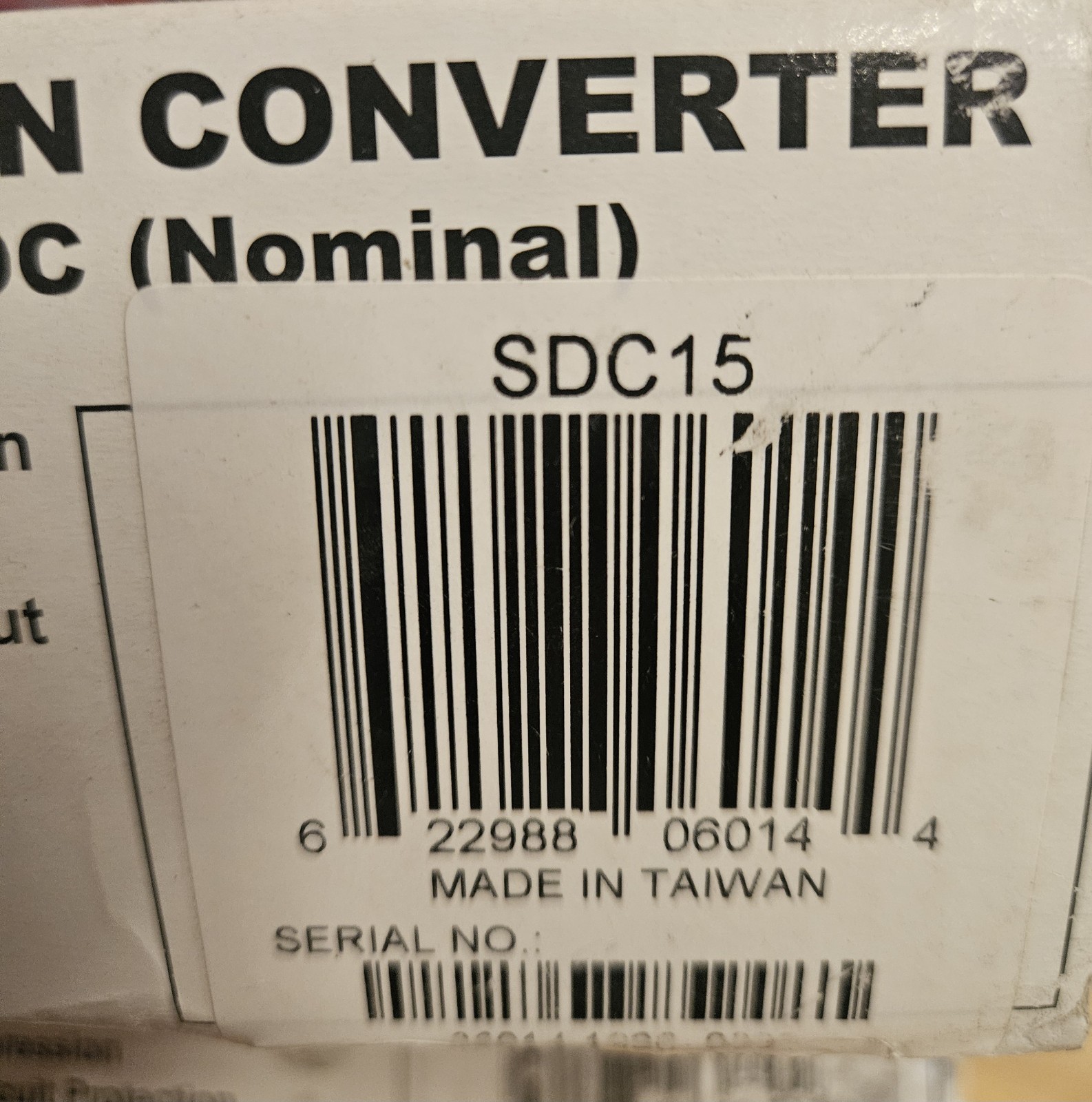 Samlex SDC-15 Step Down DC to AC Converter 24V to 12V NEW