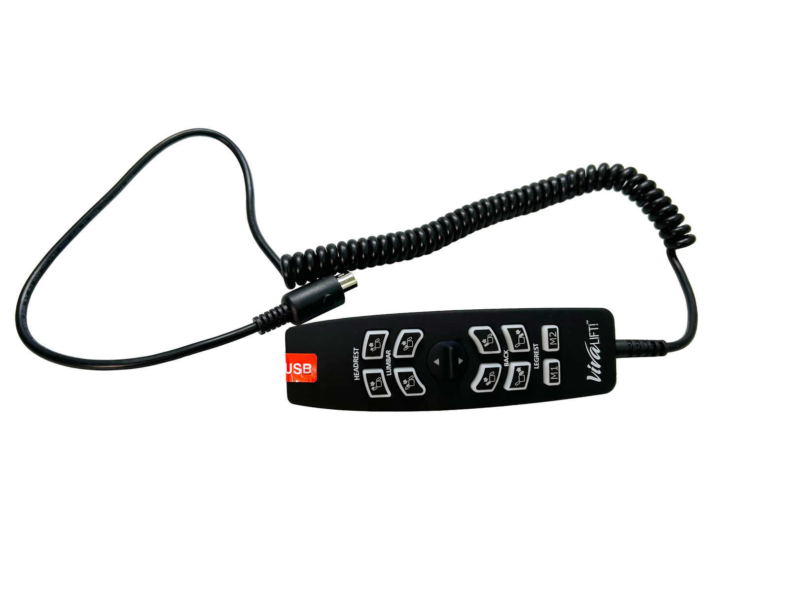 12-Button 5-Pin Hand Control Remote for Pride VivaLift Chair Later Version 2