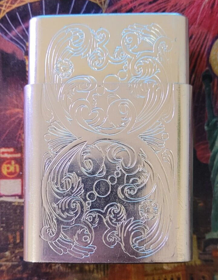 Laser Engraved Aluminum Cigarrette Pack Holder