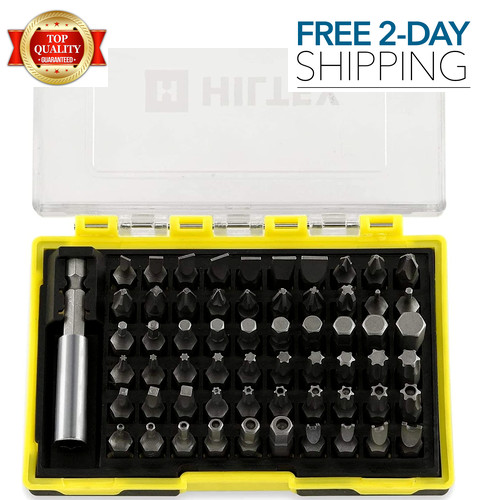 Gunsmith Set HILTEX 61 Bits Of Screwdriver Pro Gunsmithing Firearm Tools Kit NEW