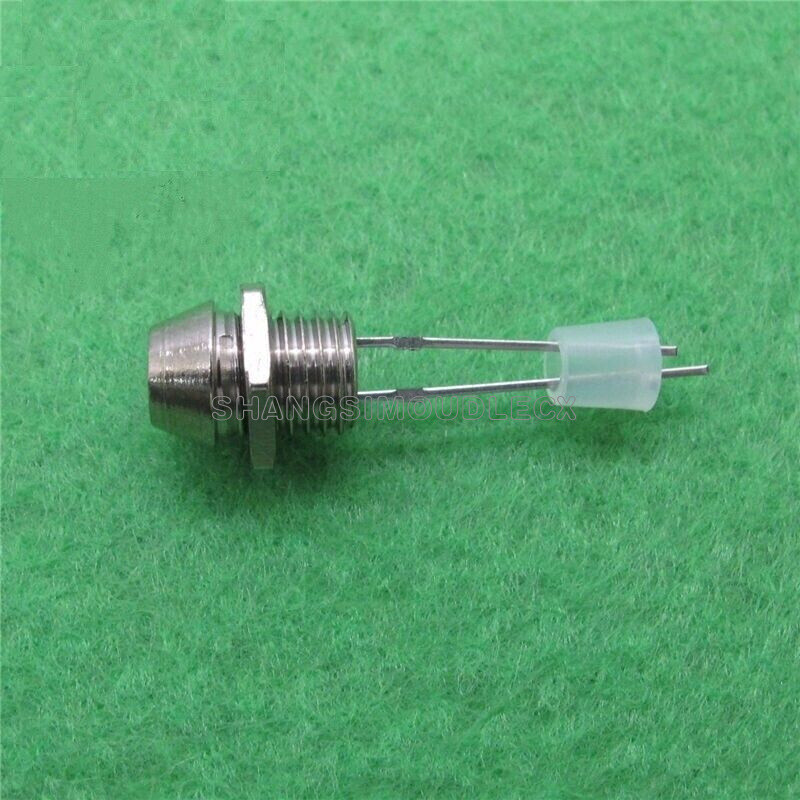 10PCS X 3mm Clip Chrome Metal Bezel LED Holders Mounts