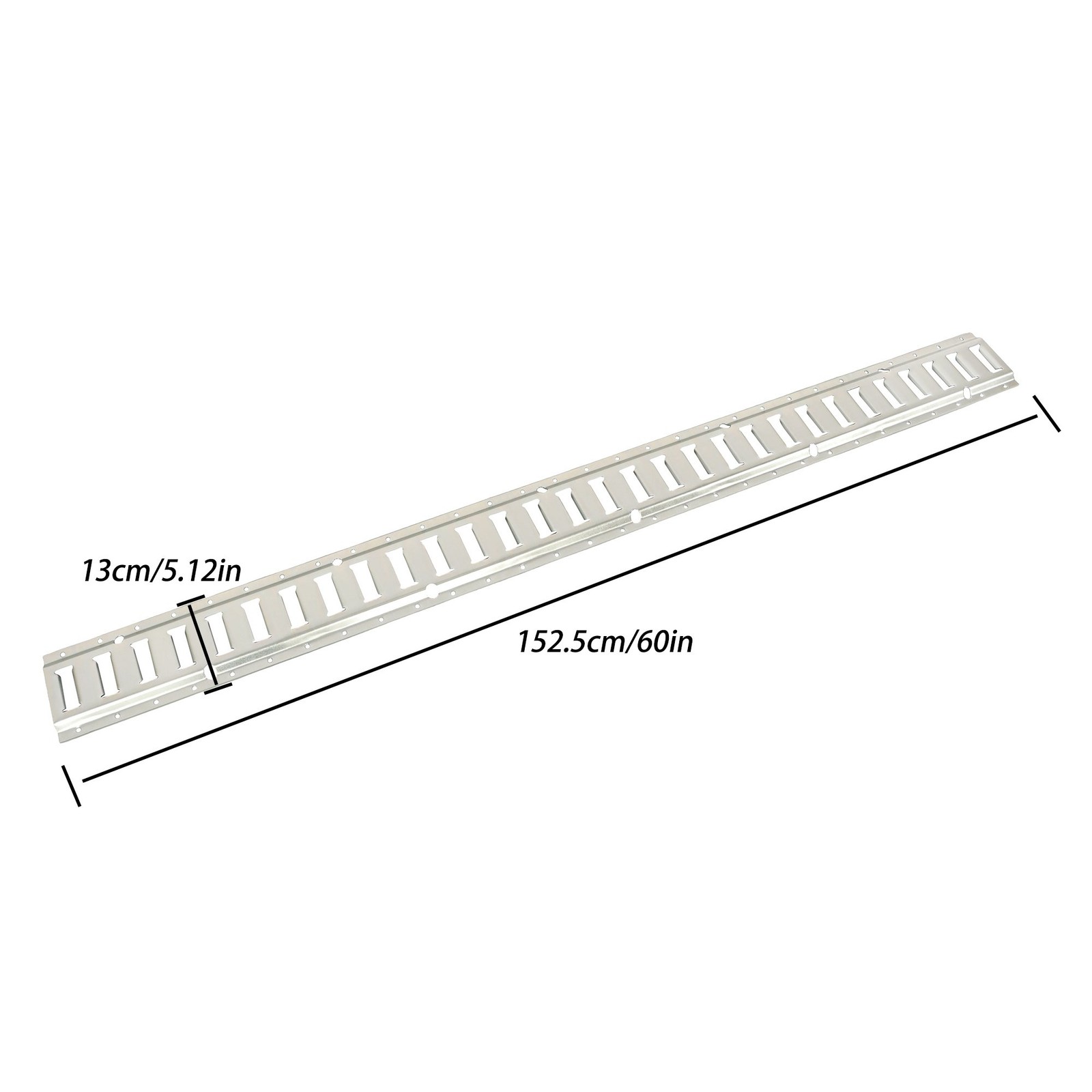 For E Track Rails 34 PCS E Track Tie Down Rail Kit 5' Enclosed Cargo Trailer