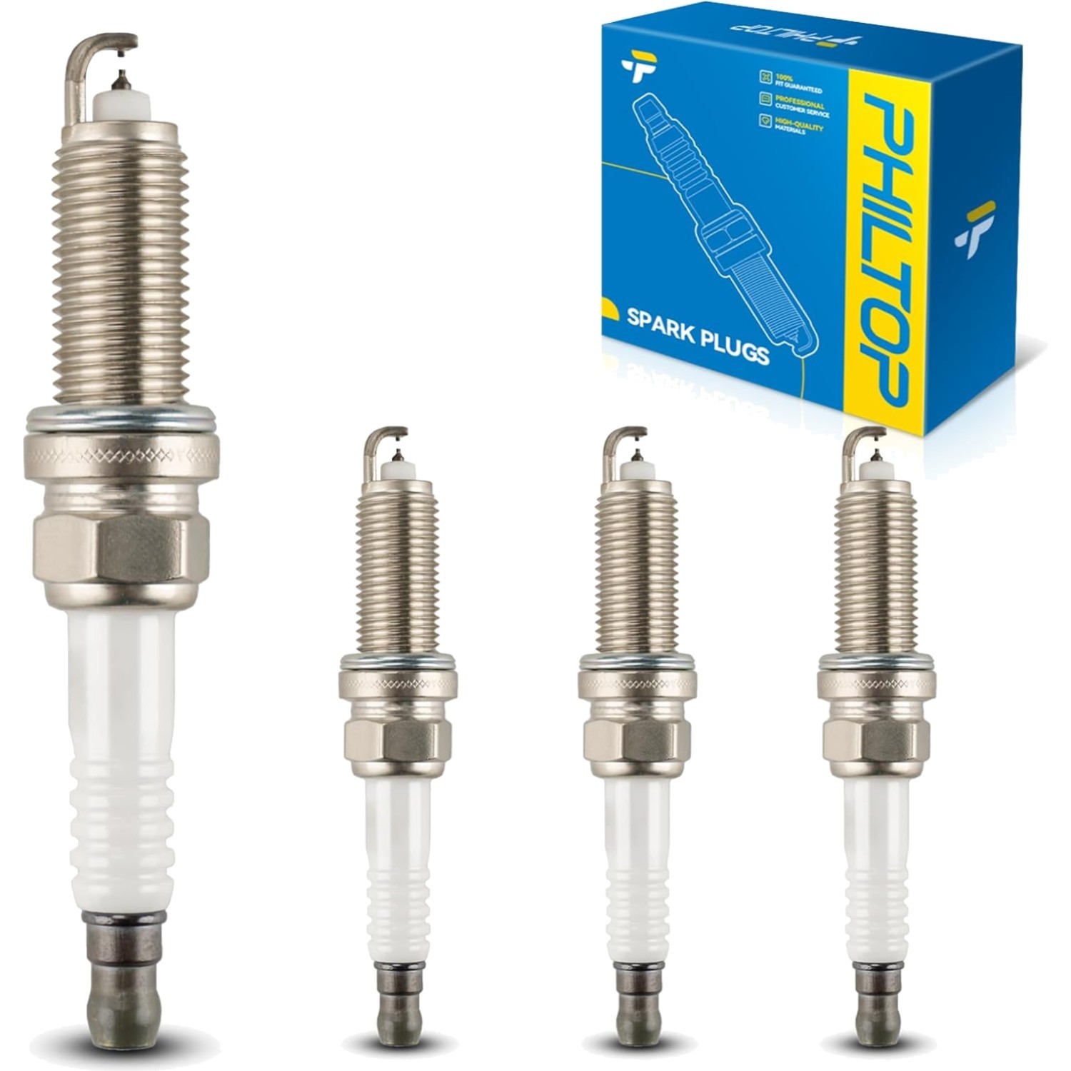 4PCS Iridium Spark Plugs Replacement for Nissan Sentra Versa Rogue Altima Car
