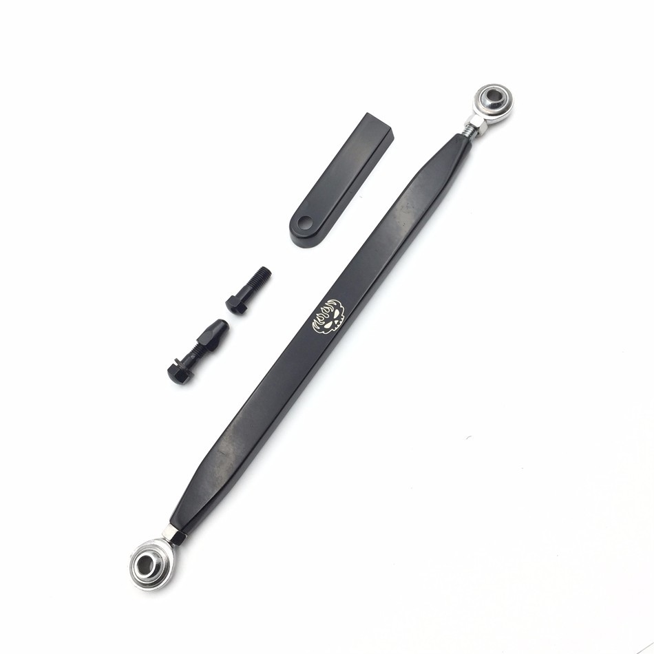 CNC Skull Shift Linkage for Harley Night Train Road King FLHR Rocker BK
