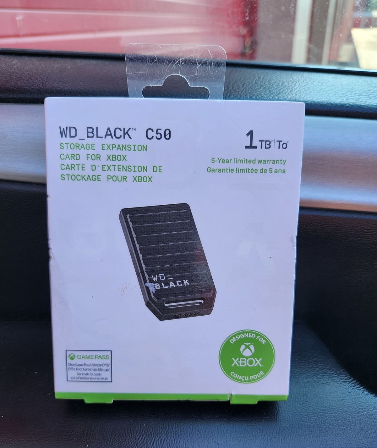 WD_BLACK C50 1TB Black Storage Expansion Card for Xbox Series X|S Console