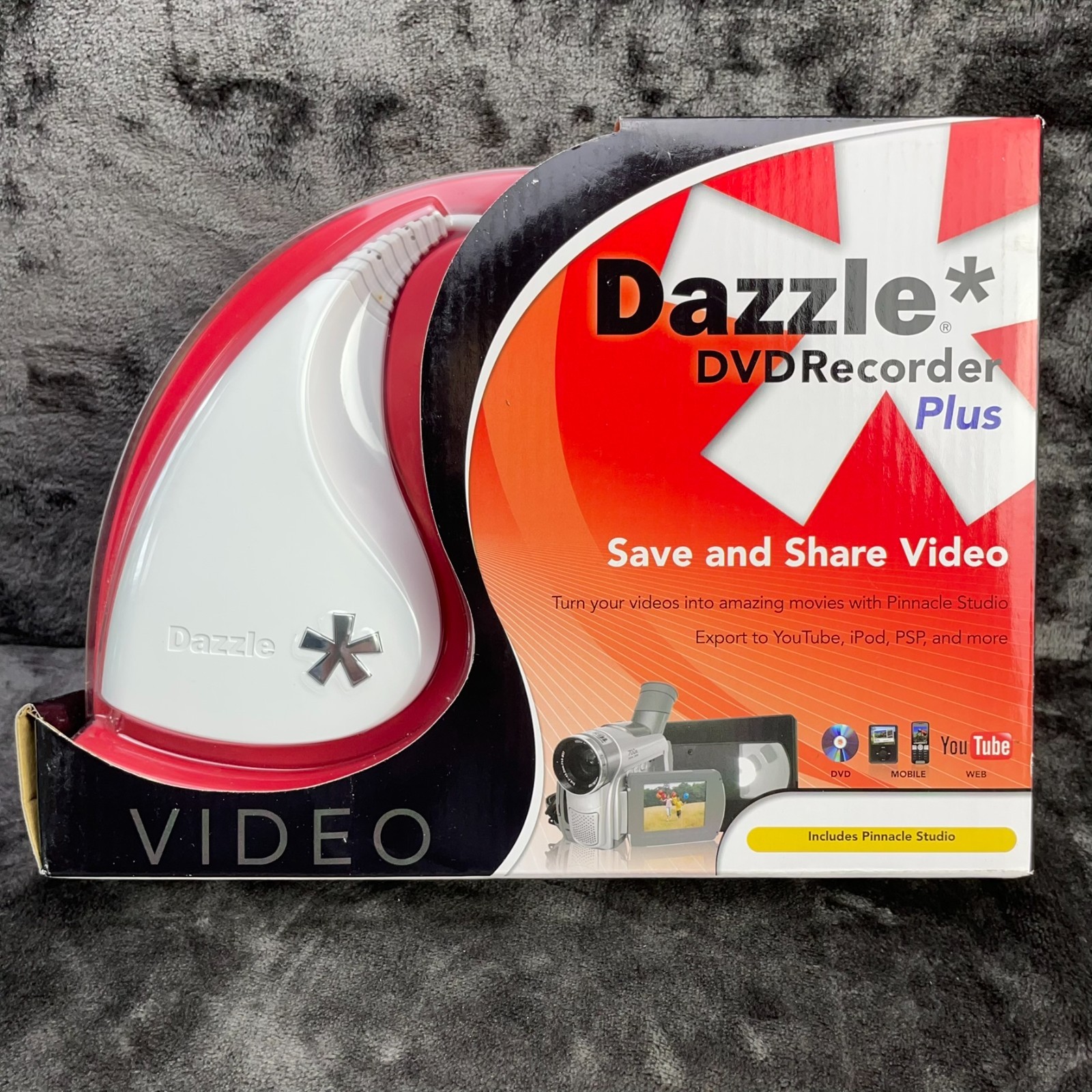 Pinnacle Studio Dazzle DVD Recorder Plus Save & Share Video Device NEW