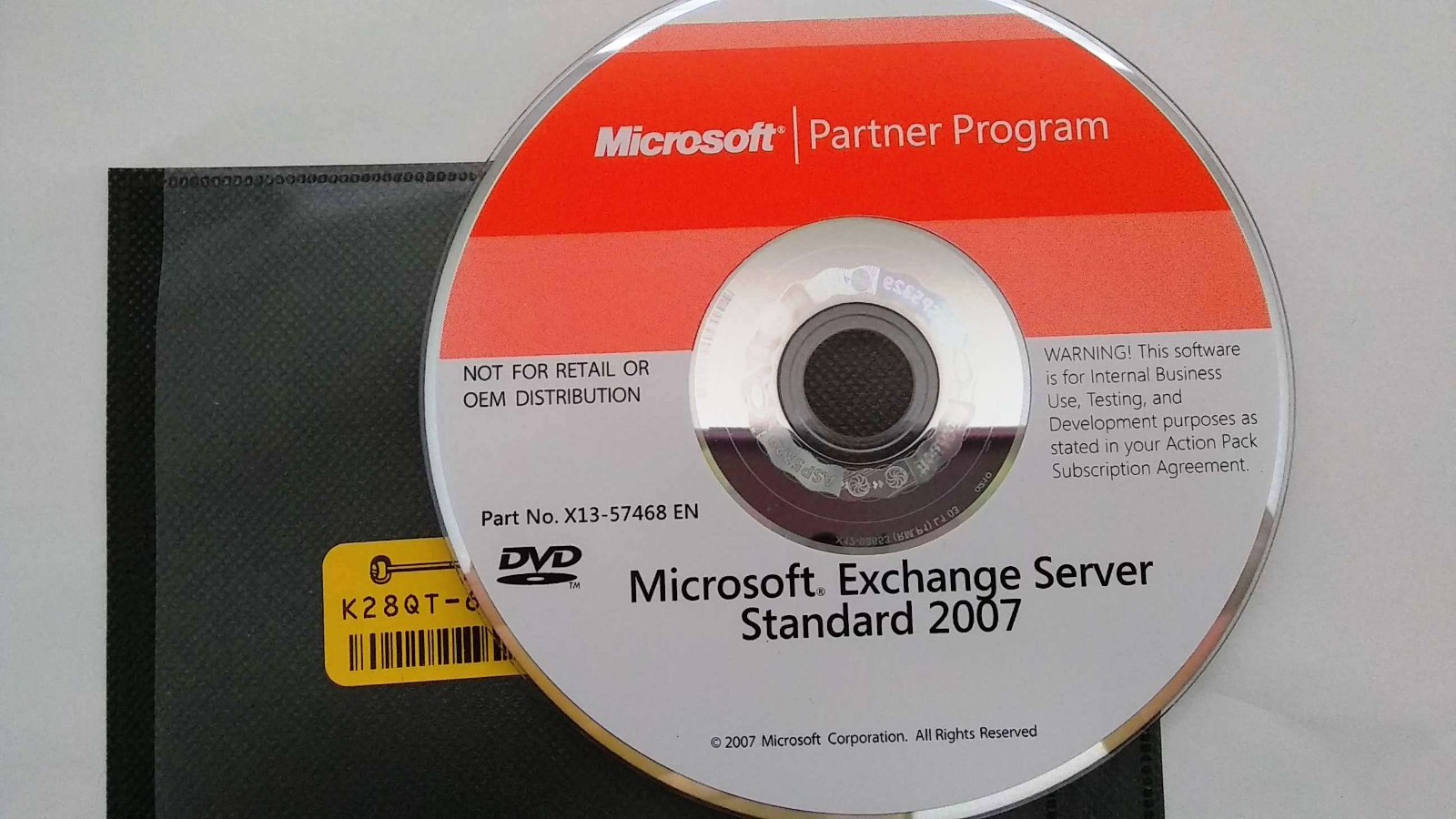 Microsoft Exchange Server Standard 2007 Full Version w/ 3 Keys for 3 PCs
