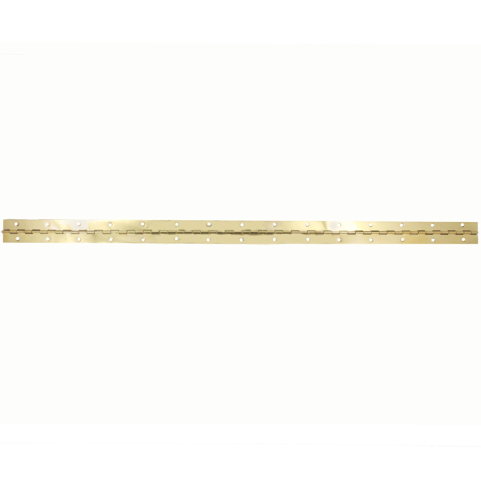 Continuous (Piano) Hinge, 1-1/2" x 30", Polished Brass by Stone Harbor Hardware