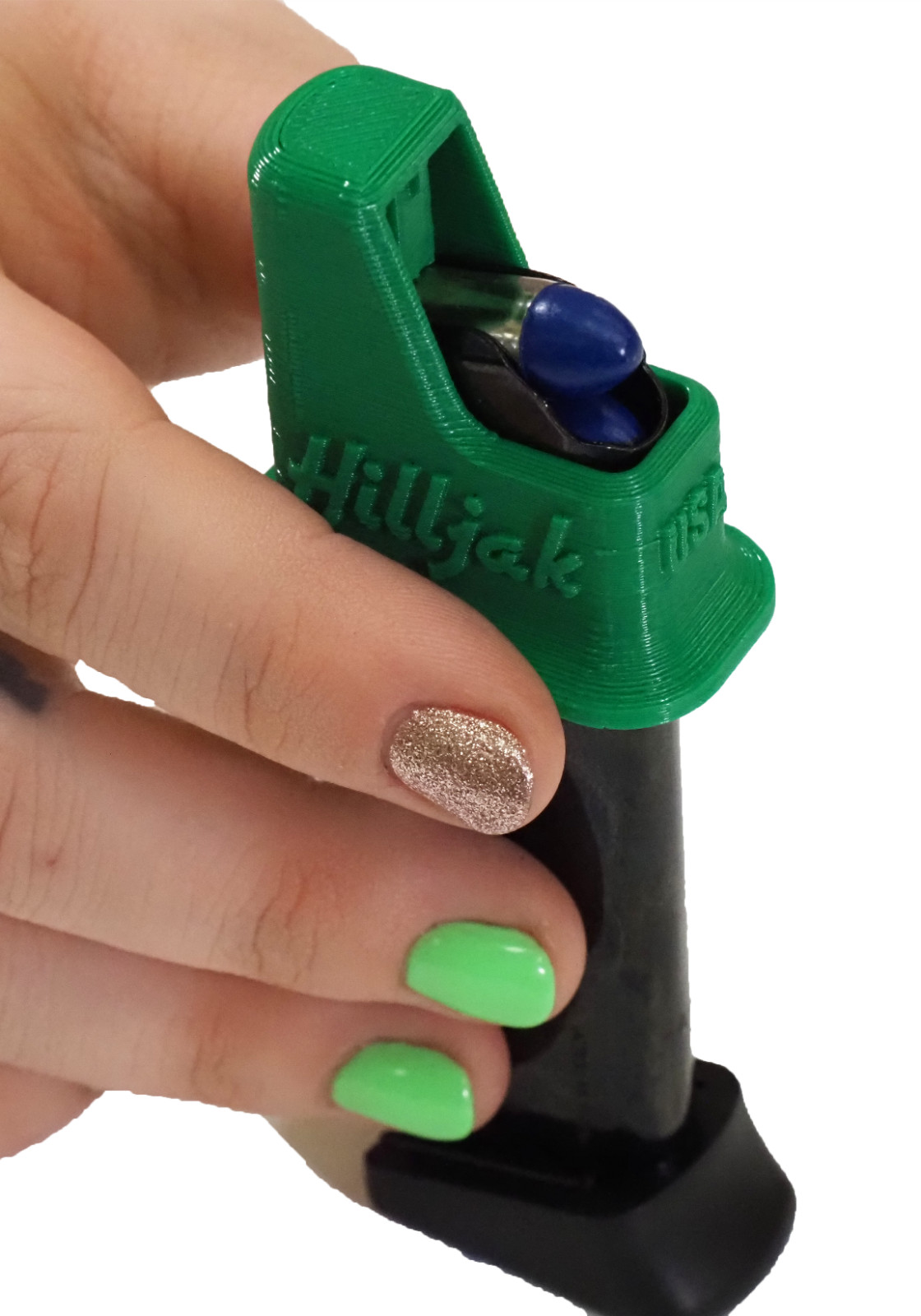 Ruger LCP .380 Speed Loader Quickie Loader by Hilljak QL380- Hunter Green
