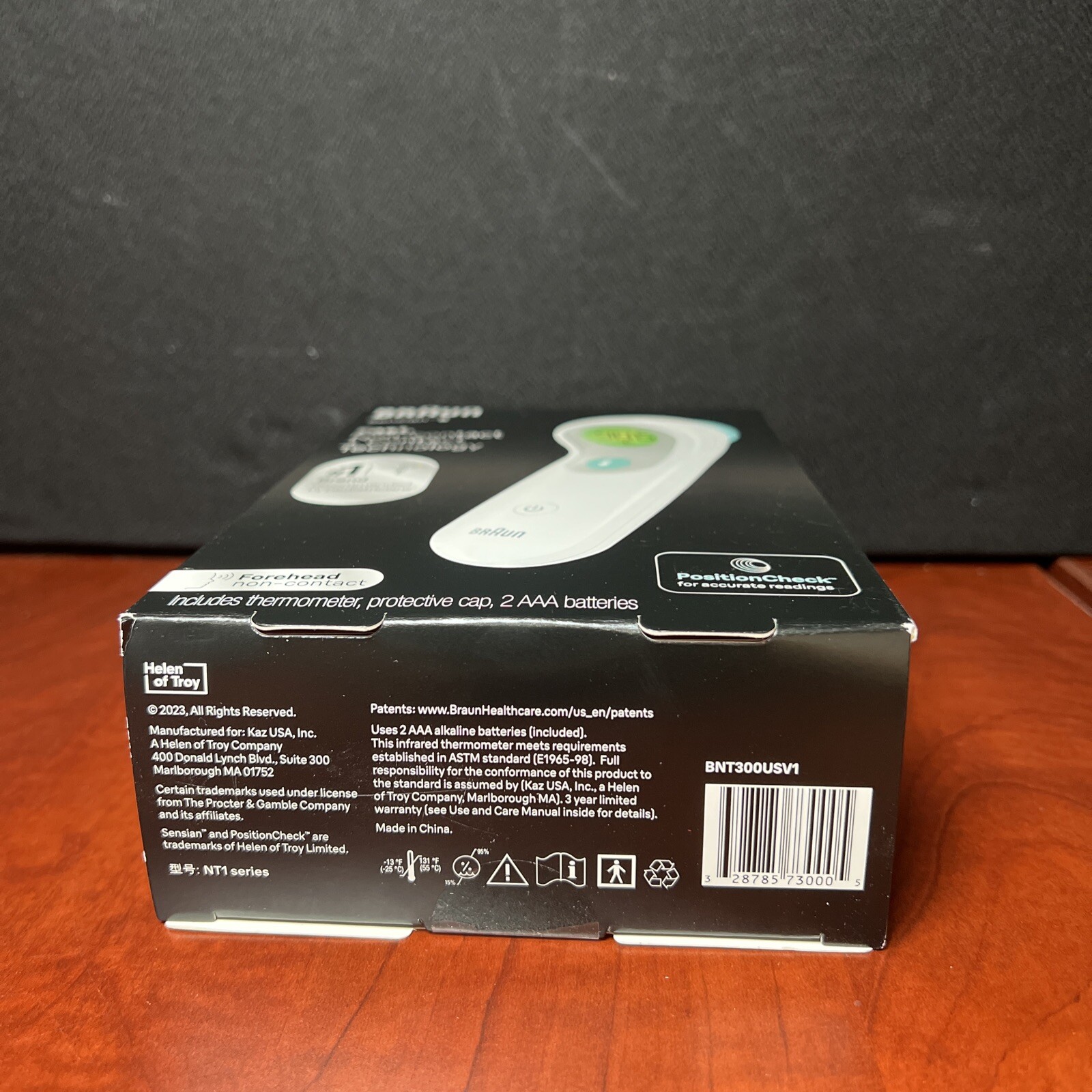 Braun NTF3000US No Touch Plus Forehead Digital Thermometer (0005)