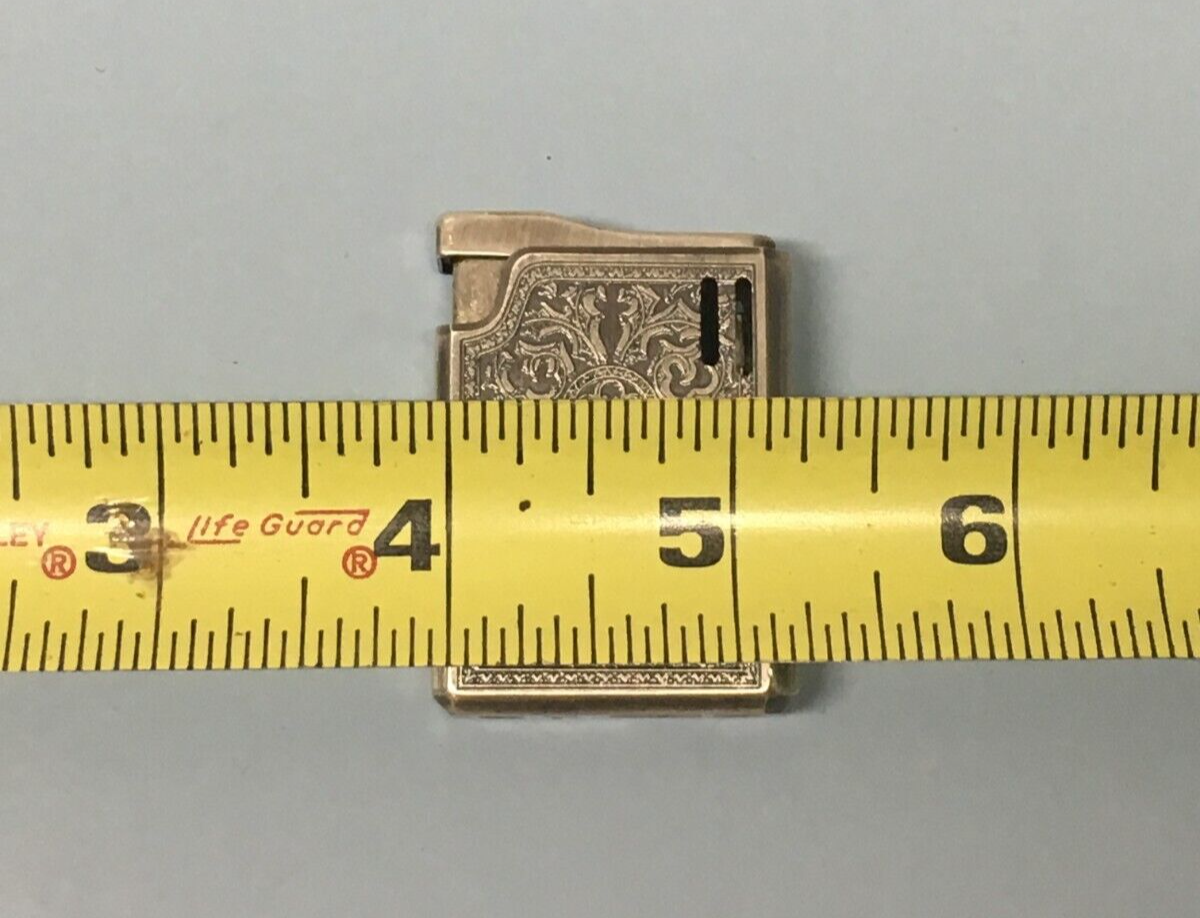 COLLIBRI LIGHTER MADE IN JAPAN ETCHED SCROLL DESIGN