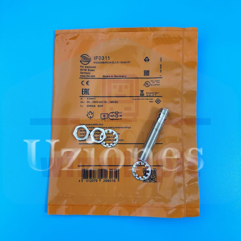 New For IFM IF0311 IFK2004BAROA/SL/LS-100AK Inductive Proximity Sensor Switch NO