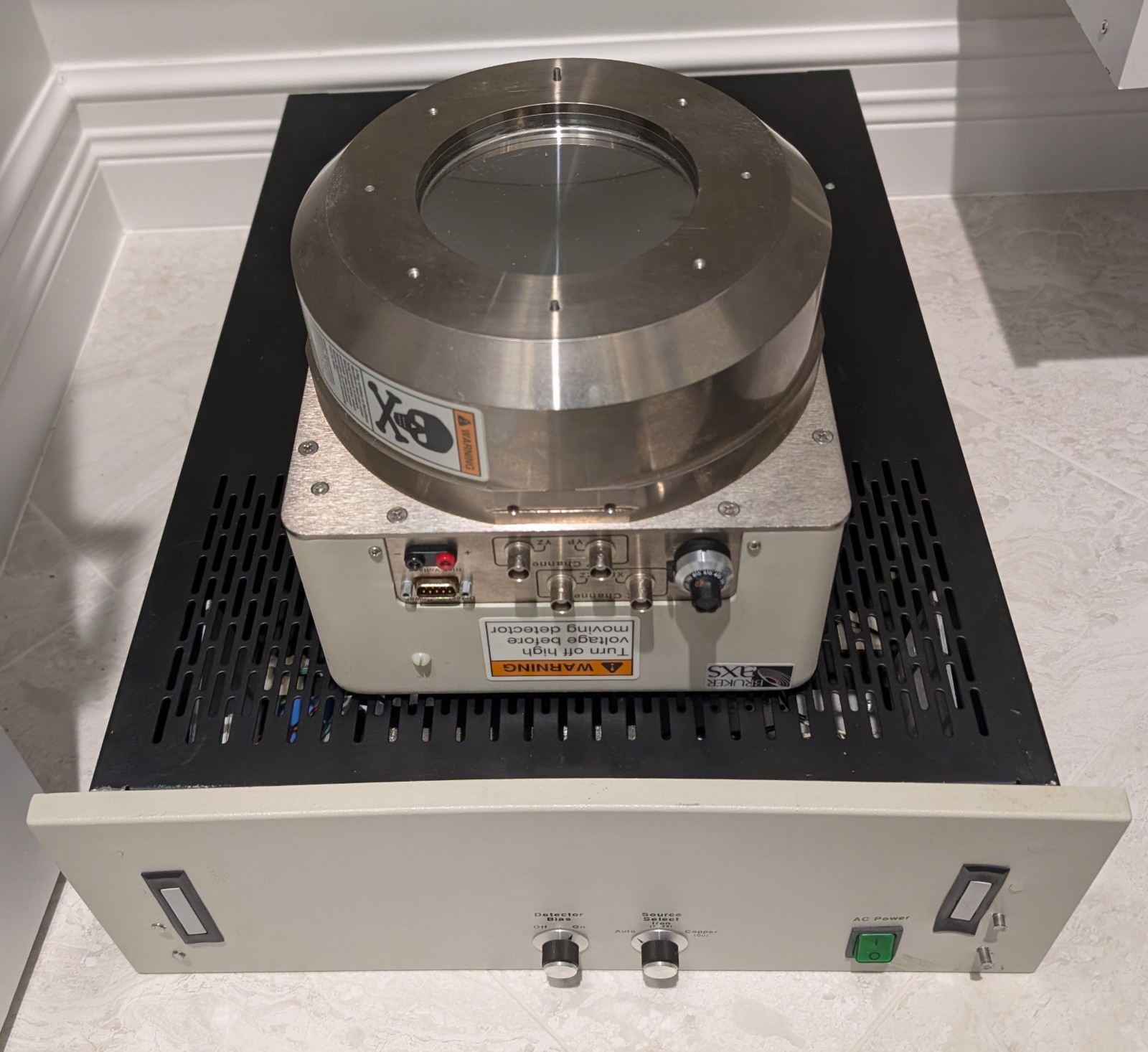 Bruker AXS D8 X-Ray Diffraction Detector  And Power Supply