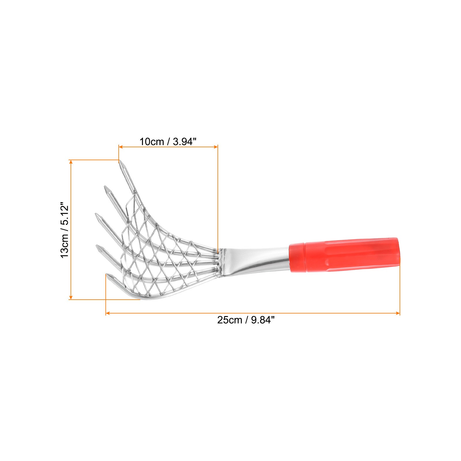 2pcs Rake Clam Small Rake 9.84" Shells Clam Digger Seafood Digging