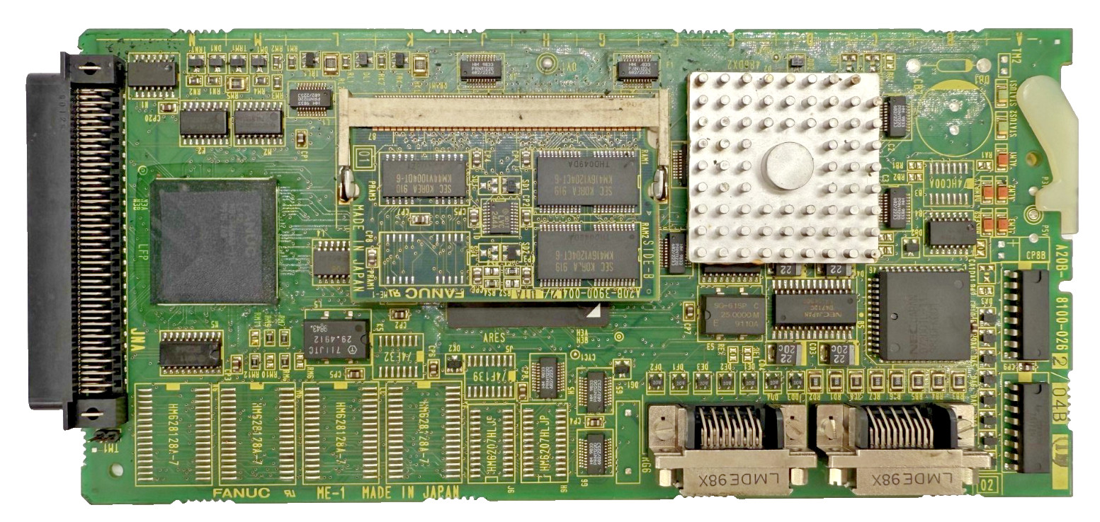 FANUC A20B-8100-0262/04B w/ A20B-3900-0042/01A RAM
