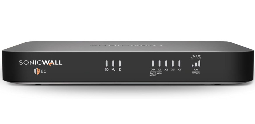 SonicWall TZ80 Total Secure Firewall with 1 Year Secure Connect 03-SSC-2841
