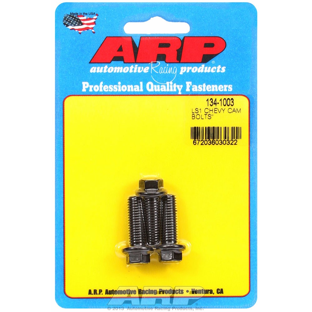 ARP Cam Bolt 134-1003; High Perf M8 x 1.25 .984 in. UHL Chromoly for Chevy LS